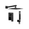 Two functions concealed mount shower set