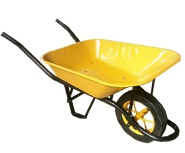 WB6400 Pneumatic Wheel Garden Wheelbarrow with 4.00-8 Tire
