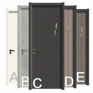Skin-Fell Single Plate Paint Free Door