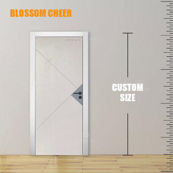 Skin-Fell Single Plate Painted Free Barn Door