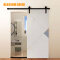 Skin-Fell Single Plate Painted Free Barn Door
