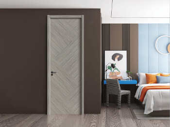 Skin-Fell Touch High End Carbon Crystal Free Door