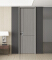 Skin-Fell Touch High End Carbon Crystal Free Door