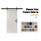 Skin-Fell Single Plate Painted Free Barn Door