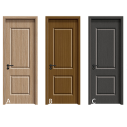 2 Panel Square groove style paint-free door