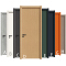Skin-Fell Single Plate Carbon Crystal Painted Free Door