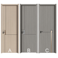 Skin-Fell Touch High End Carbon Crystal Free Door