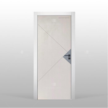 Skin-Fell Single Plate Painted Free Barn Door