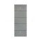 Horizontal groove line silver oak technology varnish wooden door
