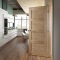 Wood veneer paint door