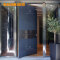 Stainless steel entry swing door