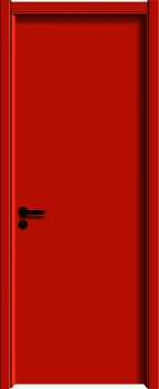 Skin-Fell Single Plate Painted Free Carbon Crystal Door  BC1645