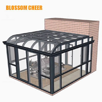modern sliding sun room 
