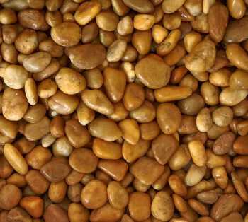 High-Polished Natural Stone Decorative Pebbles Mixed round Cobble and White Stone