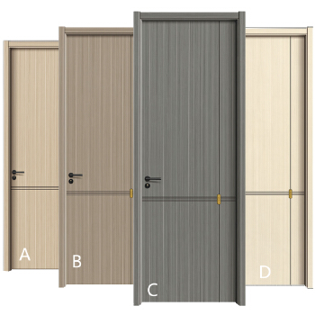 Skin-Fell Touch High End Carbon Crystal Free Door