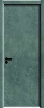 Skin-Fell Single Plate Painted Free Carbon Crystal Door  BC1645