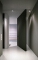 Interior pure color wooden povit door