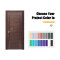Irregular veneer aluminum alloy decorative strip paint door