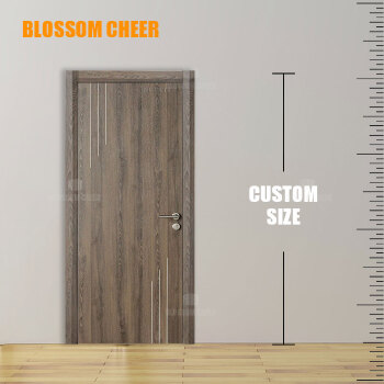 WPC paint free finish groove line door