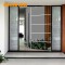 Stainless steel entry swing door