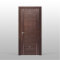 Irregular veneer aluminum alloy decorative strip paint door
