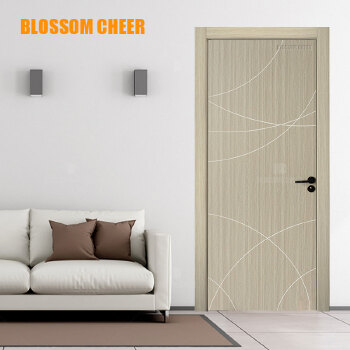 WPC paint free finish groove line door