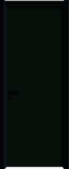 Skin-Fell Single Plate Painted Free Carbon Crystal Door  BC1645