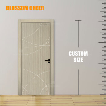 WPC paint free finish groove line door