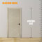 WPC paint free finish groove line door