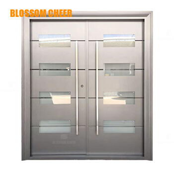 High class customize stainless steel entrance door