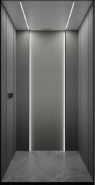 YJ-CA11-102 HGP Passenger Elevator with Machine Room