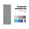 Horizontal groove line silver oak technology varnish wooden door