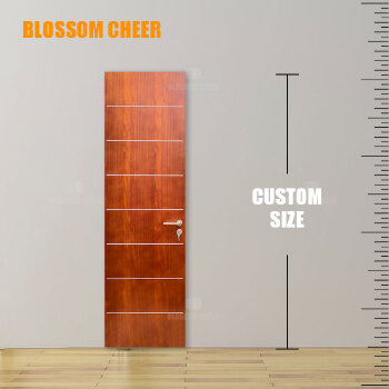 Silver line wood veneer paint door
