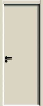 Skin-Fell Single Plate Painted Free Carbon Crystal Door  BC1645