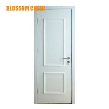 Matte painting decorative line design wpc door