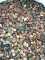 High-Polished Natural Stone Decorative Pebbles Mixed round Cobble and White Stone