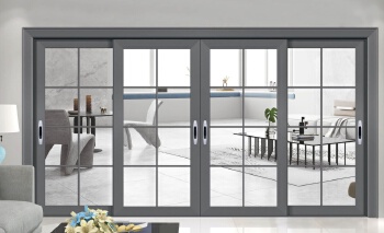 50*100 heavy duty two track sliding door