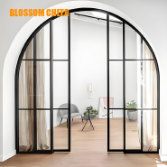 40*16 Ultra-narrow series sliding door with dome