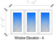 110 Broken Bridge Casement Window
