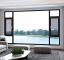 1.4mm Thickness Profile 110 Broken Bridge Top Hung Window