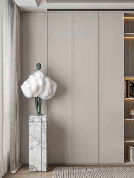 Carbon crystal skin-feel wall panels