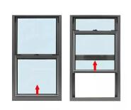 70Series Aluminum Alloy American Lift Window