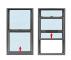 70Series Aluminum Alloy American Lift Window