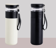 316 stainless steel tea and water separation tea cup extra long insulation water cup