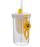 Glass tube water cup