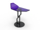 XM-02 Acrylic Steel-Frame Coffee Table