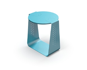 Multi-color Optional Aluminum Alloy Small Coffee Table.