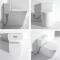 Bathroom Ceramics One Piece Toilet / WC / Water Closet / European wc Toilet