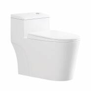Luxury Elongated Sanitary Ware One Piece Toilet Bowl