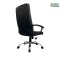 (AS-B2892C) Ergonomic Black High Back Leather Office Chair for Comfort
